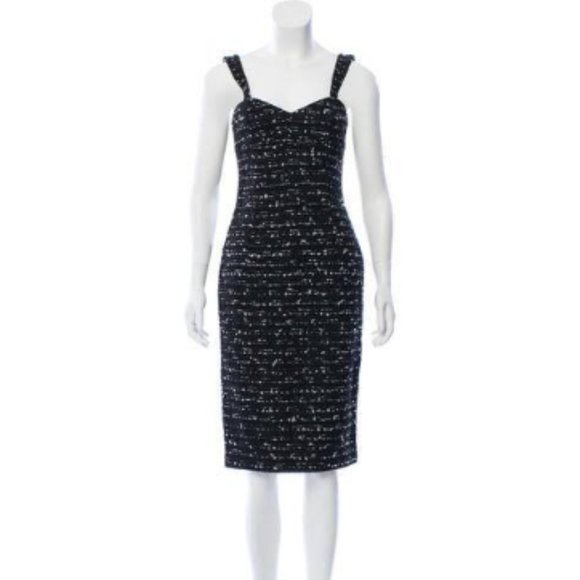 Michael Kors Bergdorf Goodman Exclusive NWT High End Midi Sleeveless Dress Sz 8 - Picture 14 of 16